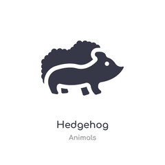 hedgehog icon. isolated hedgehog icon vector illustration from animals collection. editable sing symbol can be use for web site and mobile app