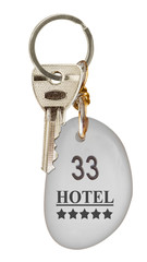 Porte-clefs hôtel 5  étoiles 