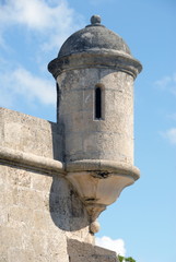 Ville de La Havane, tourelle de la prison, Cuba, Cara&iuml;bes