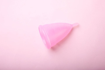 reusable silicone menstrual cup