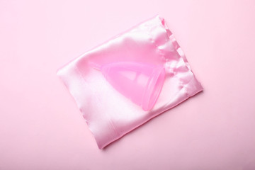 reusable silicone menstrual cup