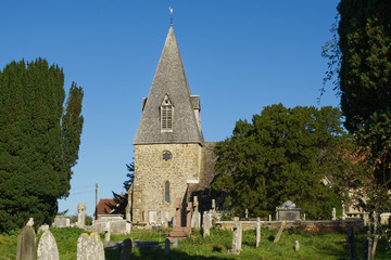 Fototapeta na wymiar St Peter Church, Chailey, Sussex, England