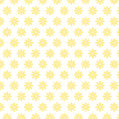  Simple flower pattern. Seamless floral pattern, wallpaper. Delicate vector abstract flower pattern background