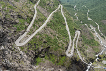 Passtra&szlig;e zum Trollstigen