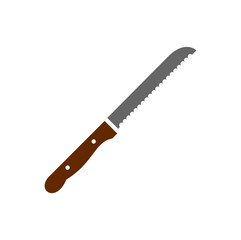 Knife icon on background for graphic and web design. Simple vector sign. Internet concept symbol for website button or mobile app.