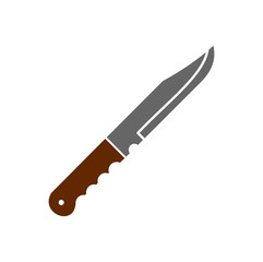 Knife icon on background for graphic and web design. Simple vector sign. Internet concept symbol for website button or mobile app.