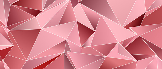 Abstract Low-Poly background. triangulated texture. Design 3d. Polygonal geometrical pattern. Triangular modern style