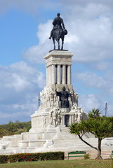 La Havane, Monument, mémorial Général Máximo Gómez, Cuba, Caraïbes