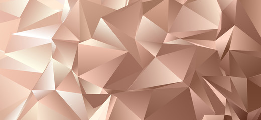 Obraz premium Abstract Low-Poly background. triangulated texture. Design 3d. Polygonal geometrical pattern. Triangular modern style