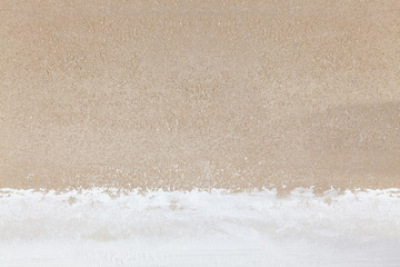 Wall messy background with white bottom part
