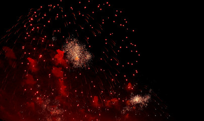 Silvester Feuerwerk Raketen an Neujahr