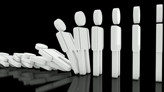 3D animation of loyalty, steadfastness of uncontrollability.