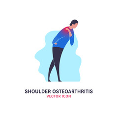 Shoulder osteoarthritis icon