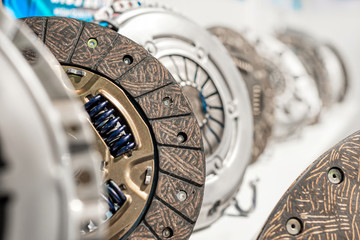 Clutch disc for a car engine.