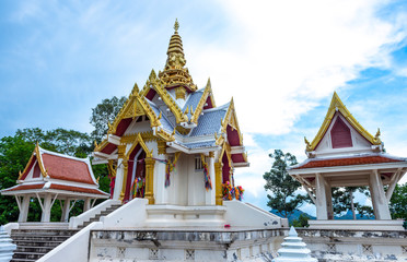 Fototapeta na wymiar City pillar shrine of Phatthalung province . Thailand.