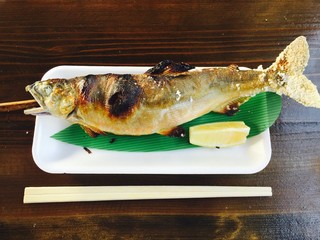 鮎の塩焼き