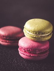 Colorful macarons