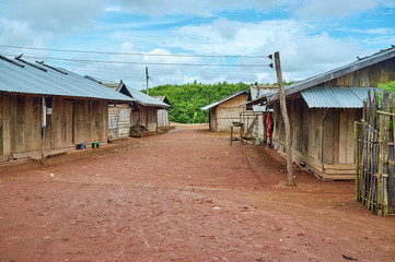 The various landscapes of Vientiane, Laos