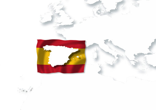 map of Spain.