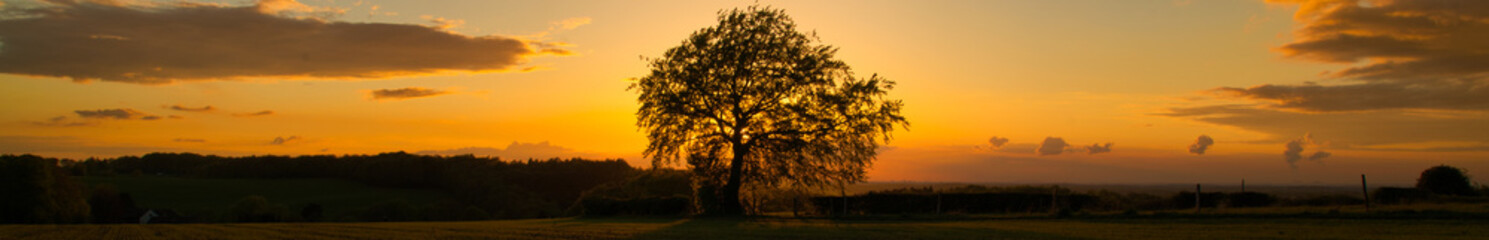 Sonnenuntergang Aske 28.04.19