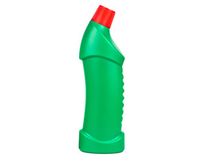 Plastic bottle for detergents