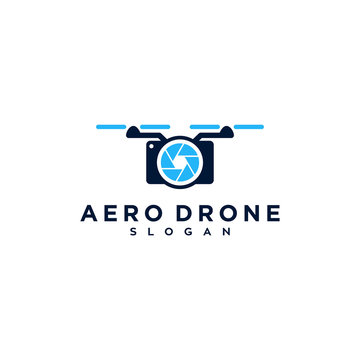aero drone photo logo design