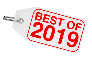 Best of 2019 Year Tag. 3d Rendering