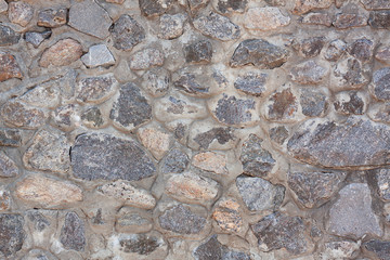 Chipped Stone Wall Background or Texture