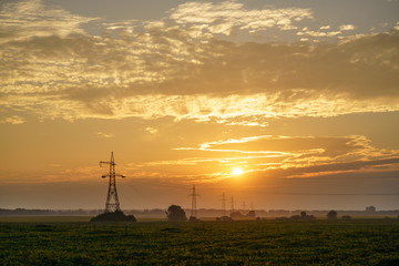 Electric power lines