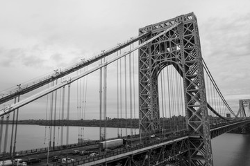 Obraz premium George Washington Bridge Eastbound View