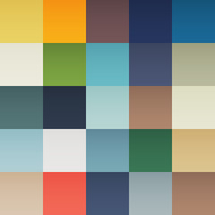 Geometric seamless pattern with multicolor squares. Color background.