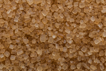 Zuckerkristalle braun, Rohrzucker