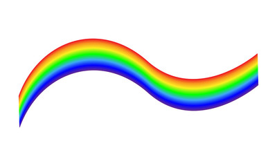  Rainbow or gay symbol. LGBT logo. Colorful rainbow on the sky after rain. Vector EPS10.