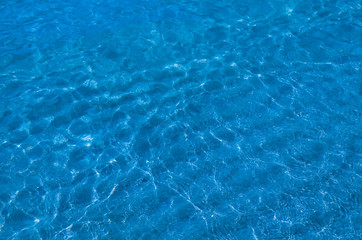 Surface  Texture Water In Swimming Pool