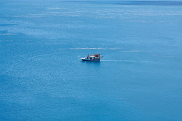 Beautiful sea and rock background