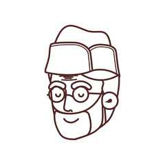 veteran head avatar character