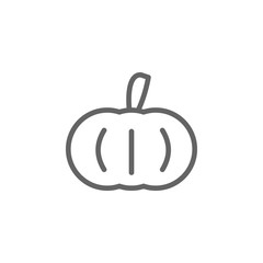 Pumpkin, USA icon. Element of United States icon. Thin line icon for website design and development, app development. Premium icon