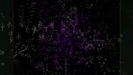 abstract seamless background blue purple spectrum looped animation fluorescent ultraviolet light glowing neon line Abstract background web neon box circle pattern LED screens and projection technology