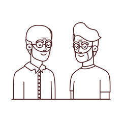 cute grandparents avatar character