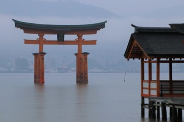 厳島神社 宮島 鳥居