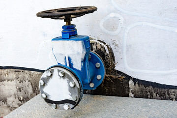 water pumps in the wall