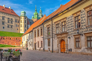 The city of Krakow, Poland