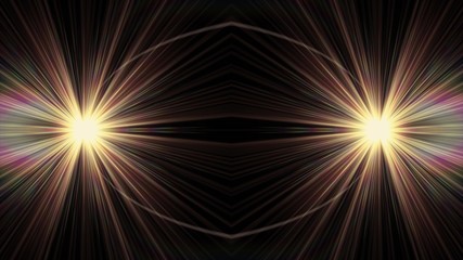 Obraz premium 2 stars flash lights optical lens flares shiny illustration art background new quality natural lighting lamp rays effect colorful bright image