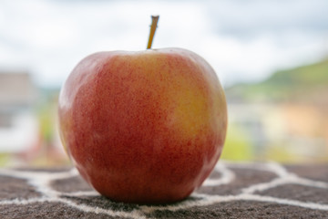 Frischer gesunder Apfel