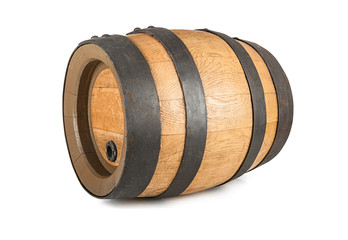 Wooden oak barrel (view and different angle in portfolio)