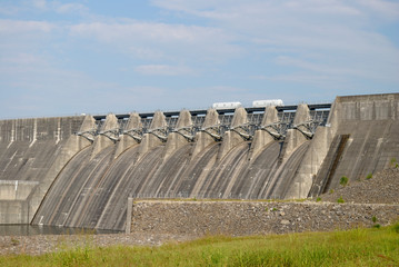 Cherokee Dam in Jefferson County, Tennessee, USA