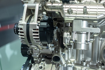 detail of engine