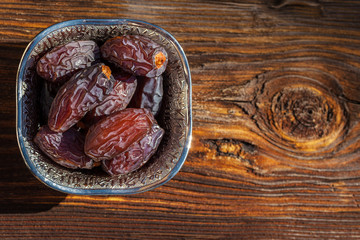 Date fruits in a bowl