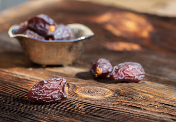 Date fruits in a bowl
