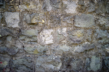 texture of old stone wall